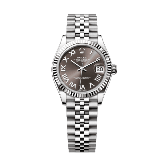 Rolex Datejust 31 mm Oystersteel White Gold Dark Grey Dial Jubilee Bracelet 278274-0022