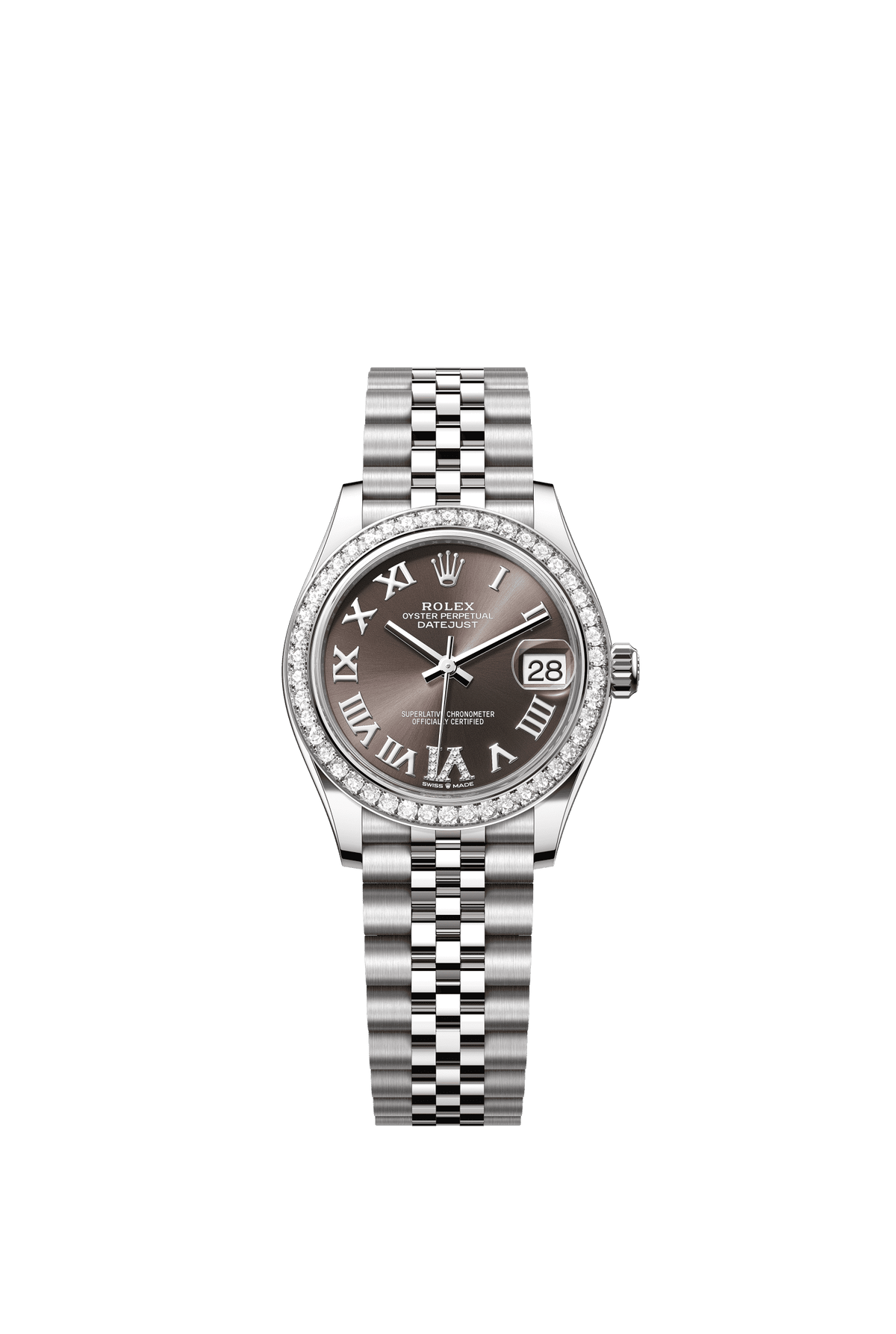 Rolex Datejust 31 mm Steel Grey Dial Bracelet 278384RBR-0032