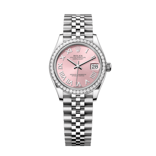 Rolex Datejust 31 mm Steel White Gold Pink Diamond Jubilee 278384rbr-0024