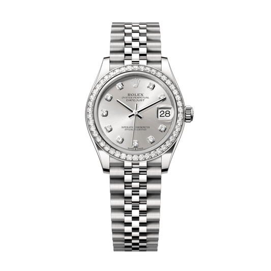 Rolex Datejust 31 mm Oystersteel White Gold Diamond Dial Jubilee Bracelet 278384rbr-0034