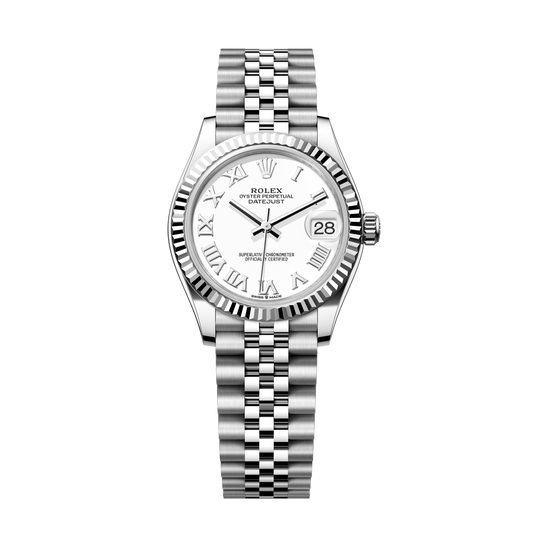 Rolex Datejust 31 31 mm White Gold White Dial Bracelet 278274-0010