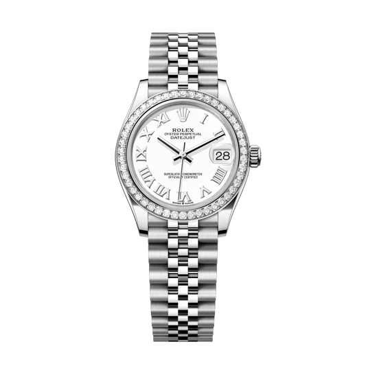 Rolex Datejust 31 mm Oystersteel White Gold Diamond Dial Jubilee Bracelet 278384rbr-0014