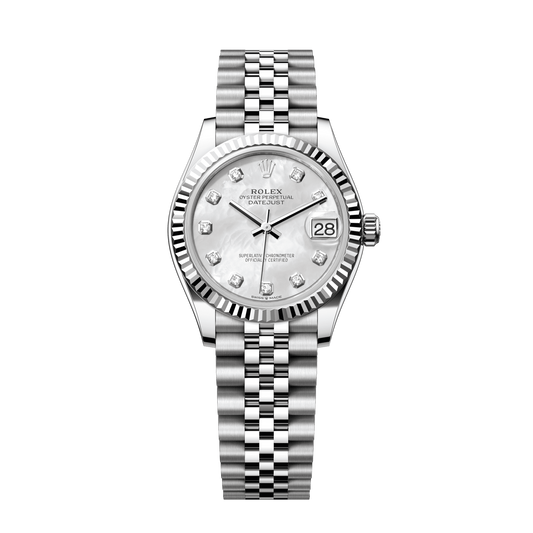 Rolex Datejust 31 31 mm Oystersteel White Gold Diamond Dial Bracelet 278274-0006