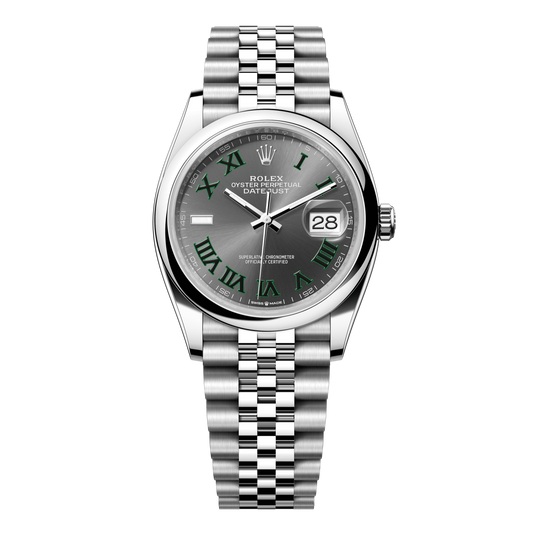 Rolex Datejust 36 mm Oystersteel Slate Jubilee 126200-0017