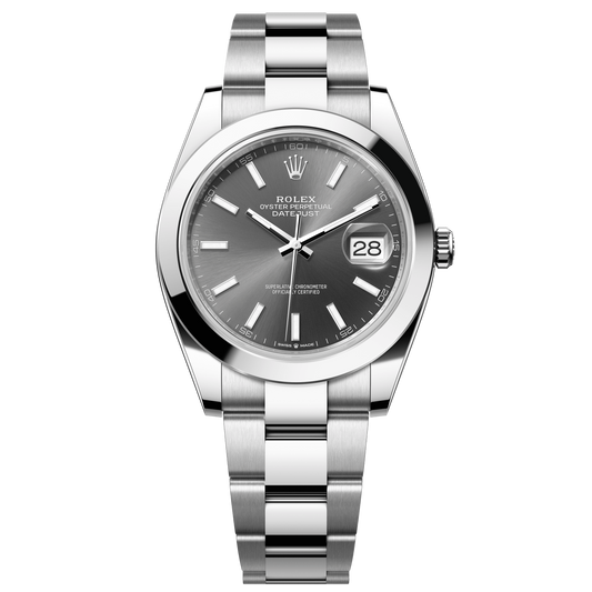 Rolex Datejust 41 mm Slate Dial Oystersteel Oyster Bracelet 126300-0007