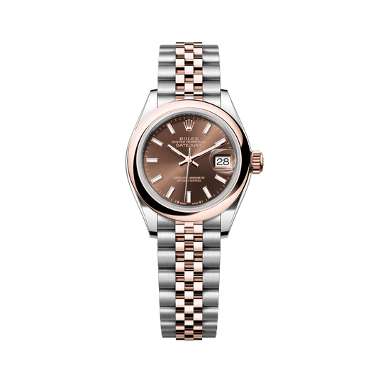 Rolex Lady-Datejust 28 mm Chocolate Everose Gold Jubilee 279161-0017