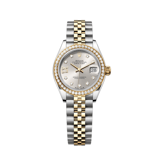 Rolex Lady-Datejust 28 mm Oystersteel Yellow Gold Silver Diamond Jubilee 279383rbr-0003