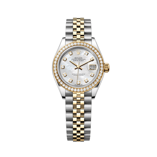 Rolex Lady-Datejust 28 mm Oystersteel Yellow Gold MOP Diamond Jubilee 279383rbr-0019