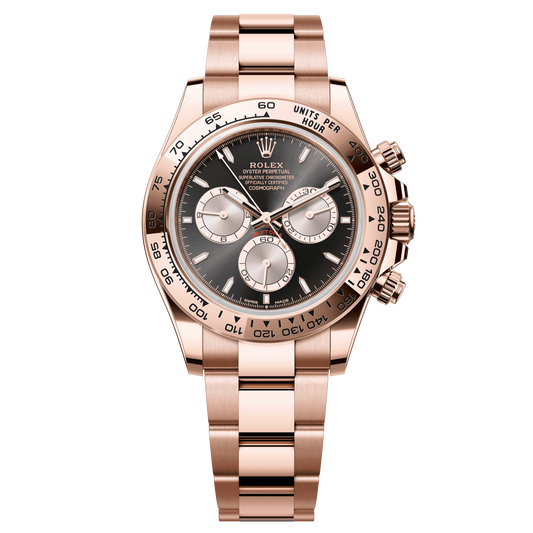 Rolex Oyster 40 mm Bright Black and Sundust 18k Everose Gold Oyster 126505-0001