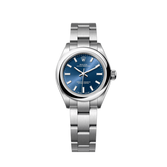 Rolex Oyster Perpetual 28 mm Bright Blue Oystersteel Oyster 276200-0003