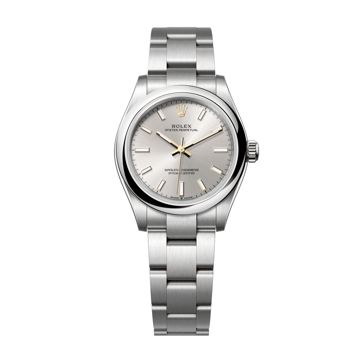 Rolex Oyster Perpetual 31 mm Silver Oystersteel Oyster 277200-0001
