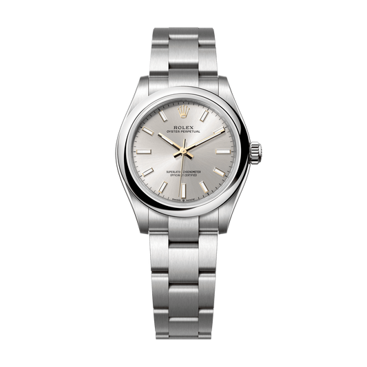 Rolex Oyster Perpetual 31 mm Silver Oystersteel Oyster 277200-0001