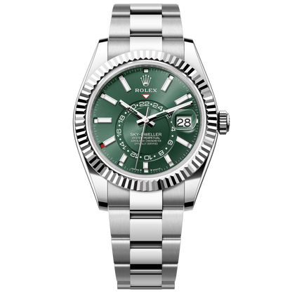 Rolex Sky-Dweller 42 mm Mint Green Oyster 336934-0001