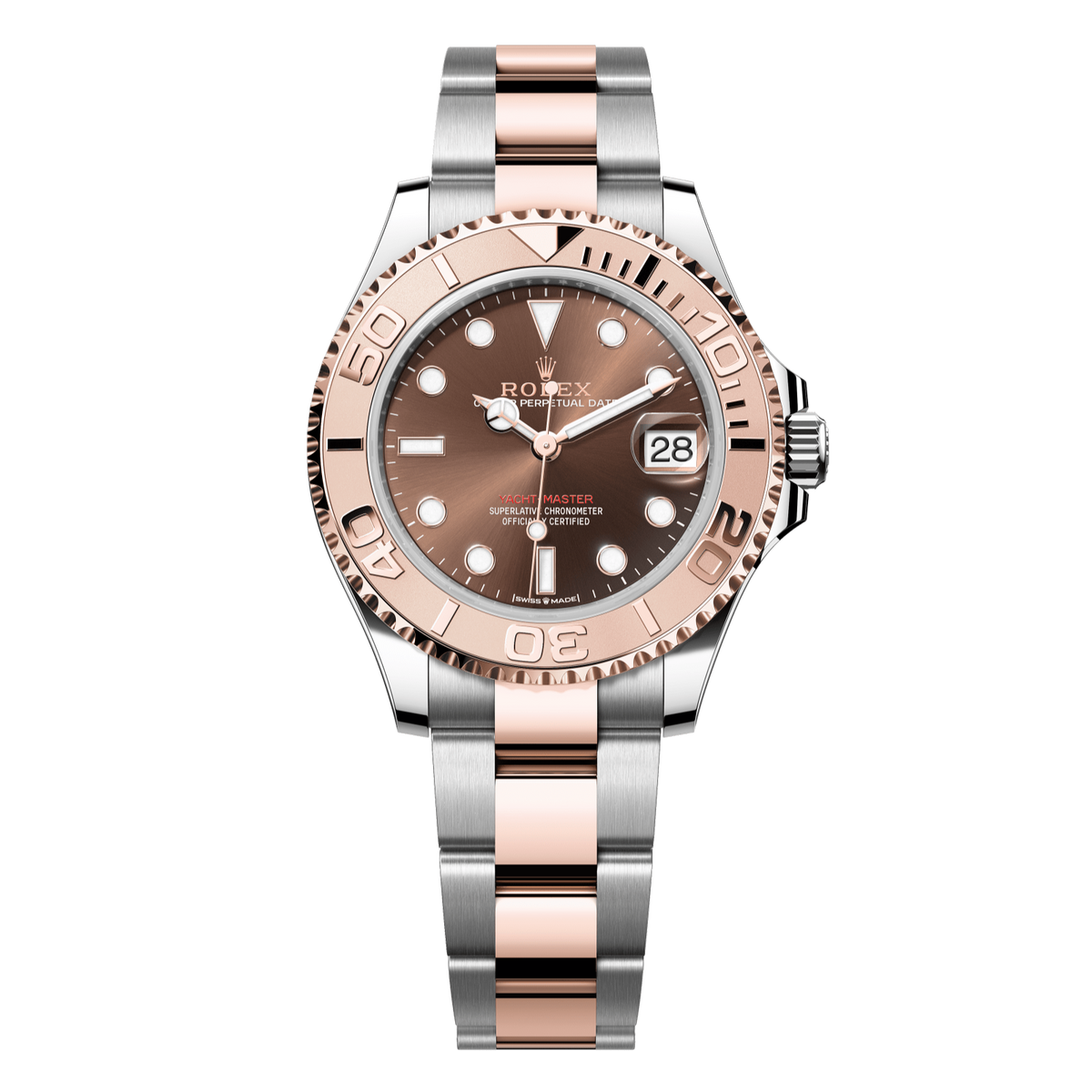 Rolex Yacht-Master 37 mm Everose Gold Chocolate Oyster 268621-0003