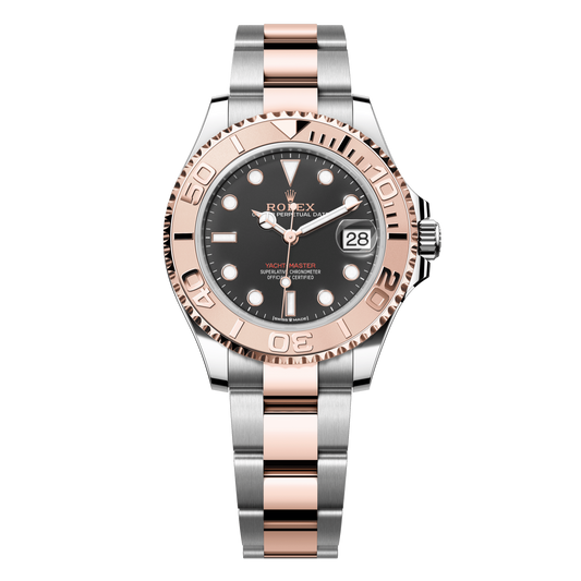 Rolex Yacht-Master 37 mm Everose Gold Intense Black Oyster 268621-0004