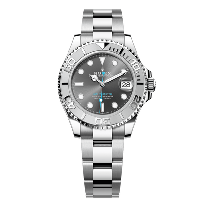 Rolex Yacht-Master 37 mm Slate Oystersteel Platinum Oyster 268622-0002