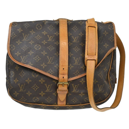 Saumur Handbag Monogram Canvas 35