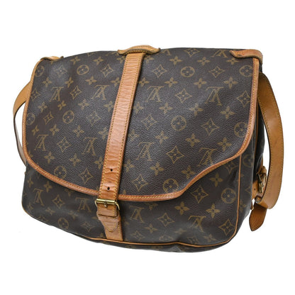 Saumur Handbag Monogram Canvas 35