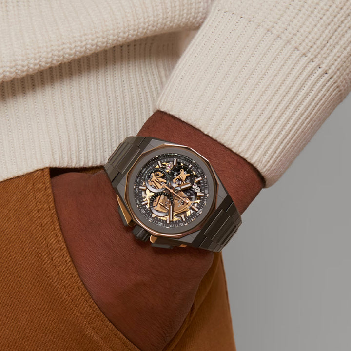 ZN Defy Extreme Titanium & Rose Gold – 87.9100.9004/03.I001