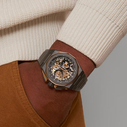 ZN Defy Extreme Titanium & Rose Gold – 87.9100.9004/03.I001