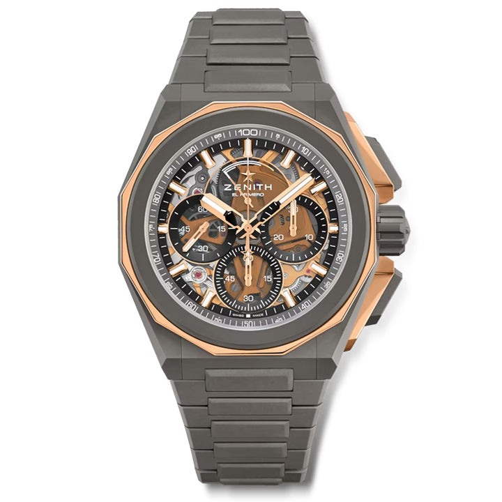 ZN Defy Extreme Titanium & Rose Gold – 87.9100.9004/03.I001