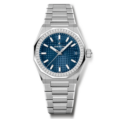 ZN Defy Skyline 36 Blue Dial & Diamond Bezel – 16.9400.670/51.I001