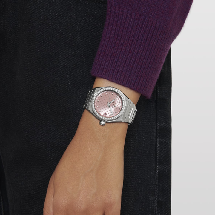 ZN Defy Skyline 36 Pink Dial & Diamond Bezel – 16.9400.670/18.I001
