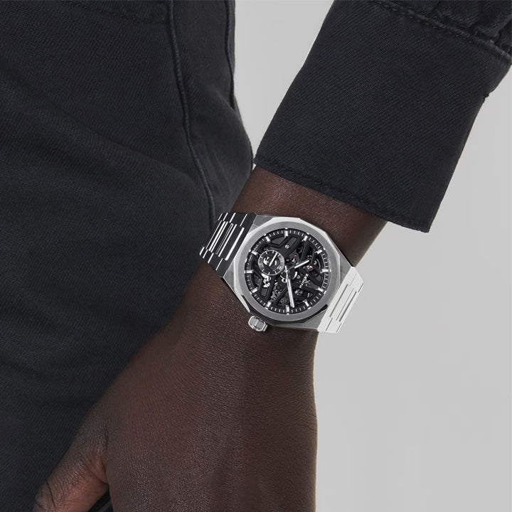 ZN Defy Skyline Skeleton Black – 03.9300.3620/78.I001