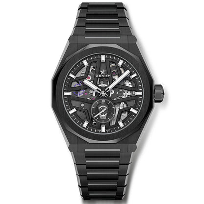 ZN Defy Skyline Skeleton Black Ceramic- 49.9300.3620/78.I001