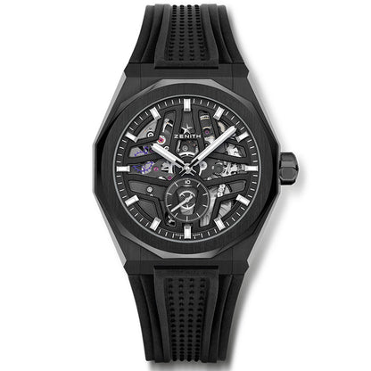 ZN Defy Skyline Skeleton Black Ceramic- 49.9300.3620/78.I001